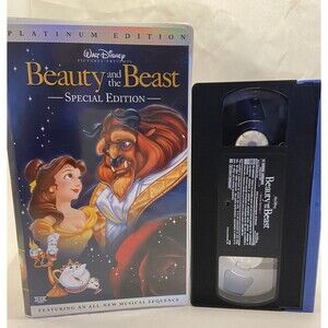 Disney Beauty And The Beast -Platinum Special Edition VHS